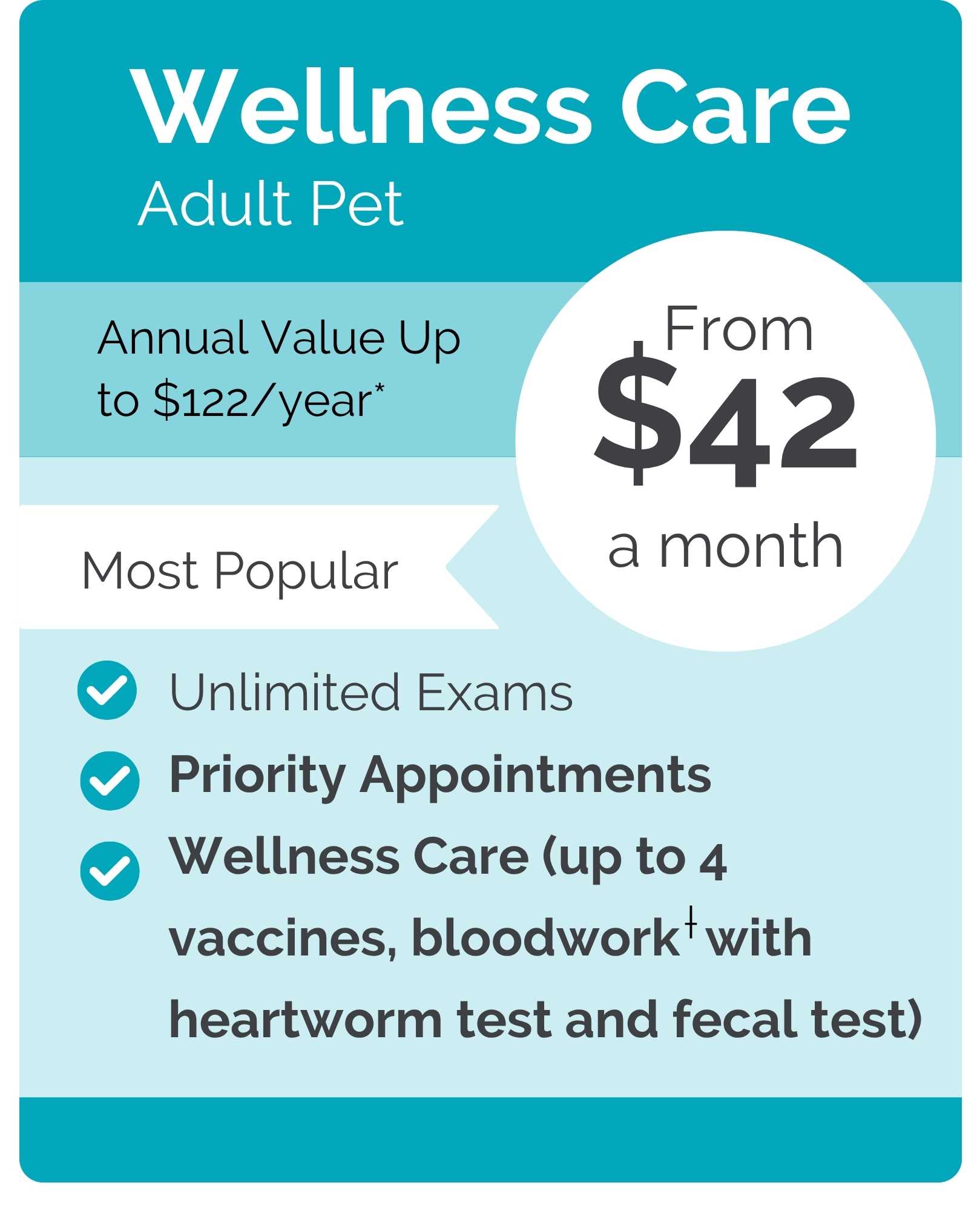 Paw Patch VIPet Plan_pricing_Wellness